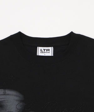 ラインストーングラフィックT（SS）