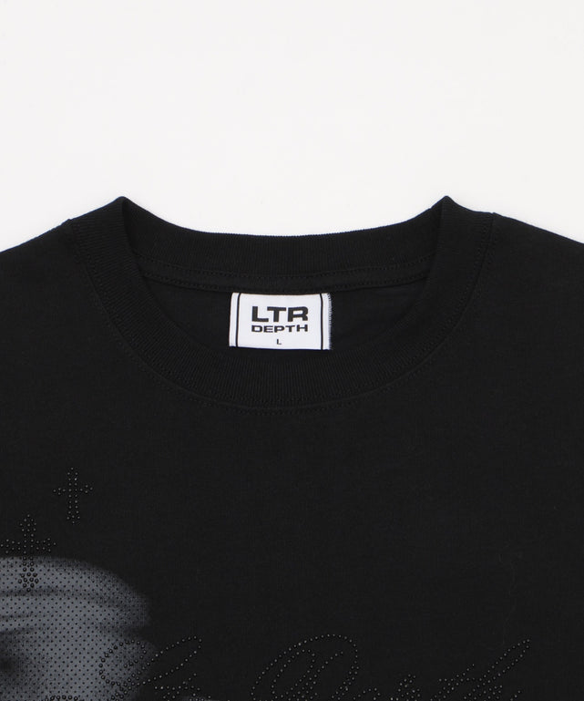 ラインストーングラフィックT（SS）