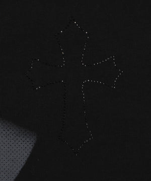 ラインストーングラフィックT（SS）