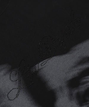 ラインストーングラフィックT（SS）