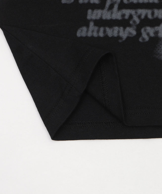 ラインストーングラフィックT（SS）