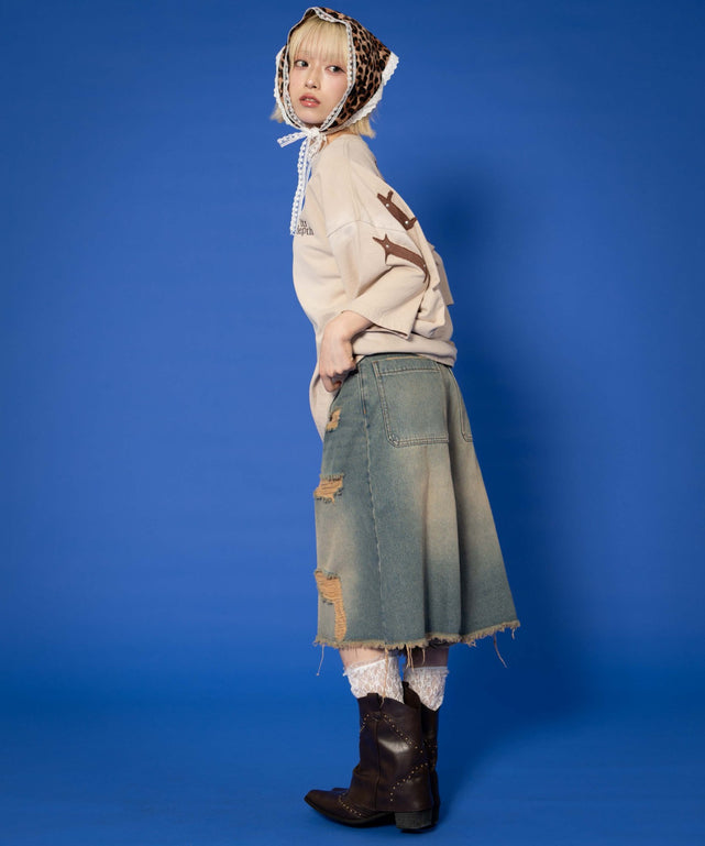 ベージュ　モデル:158cm M着用