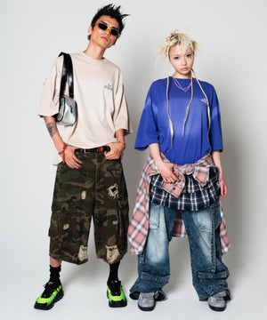 バックスタッズグラフィックT（SS）