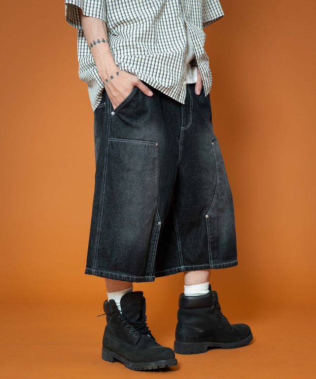 デニムブラック　モデル:175cm L着用