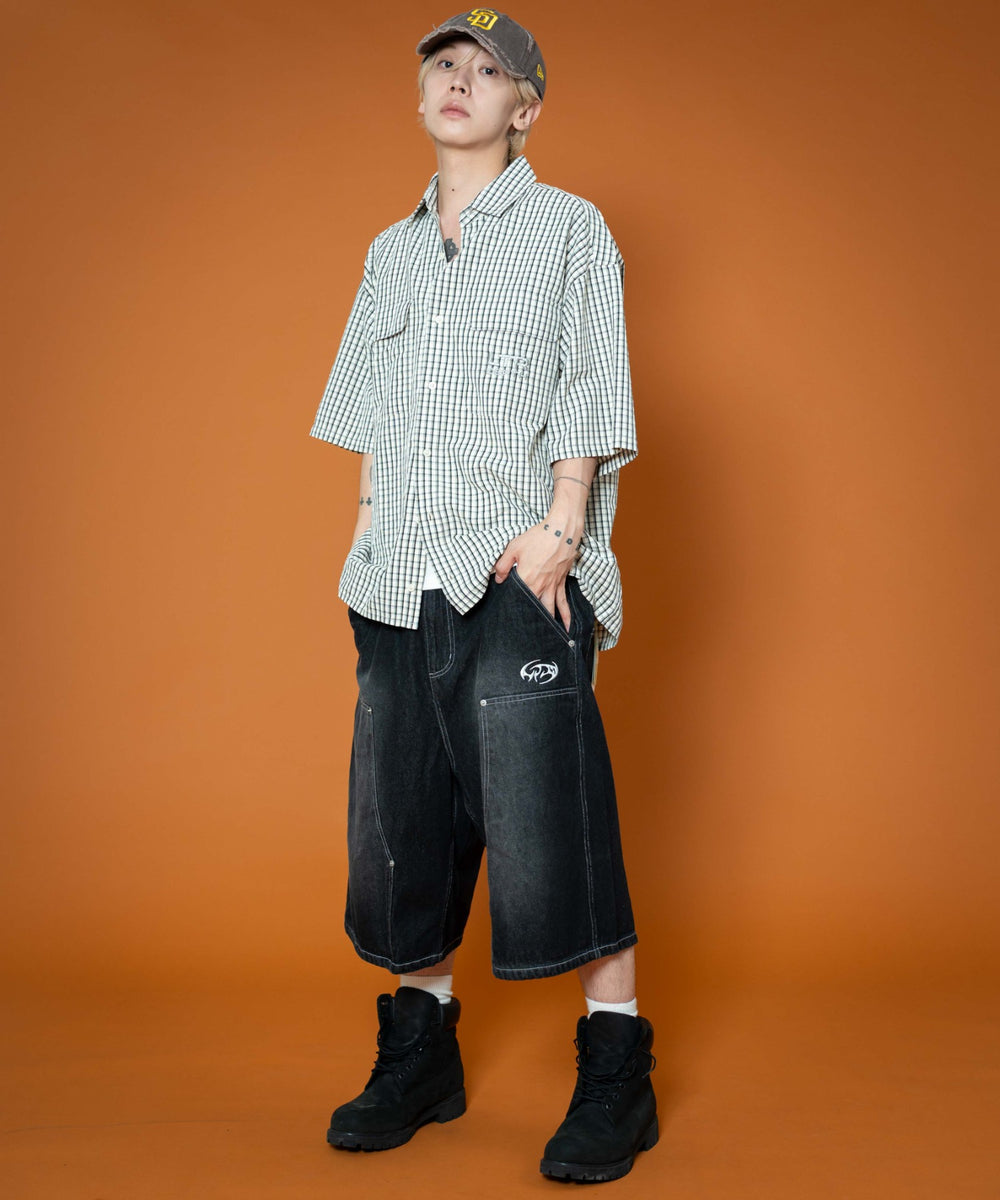 デニムブラック　モデル:175cm L着用