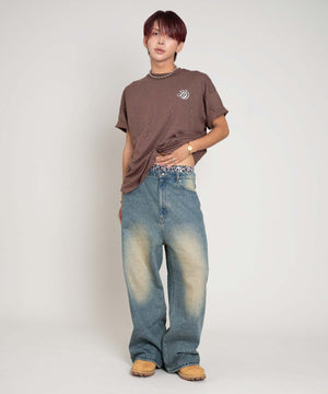 ブラウン モデル：175cm L着用