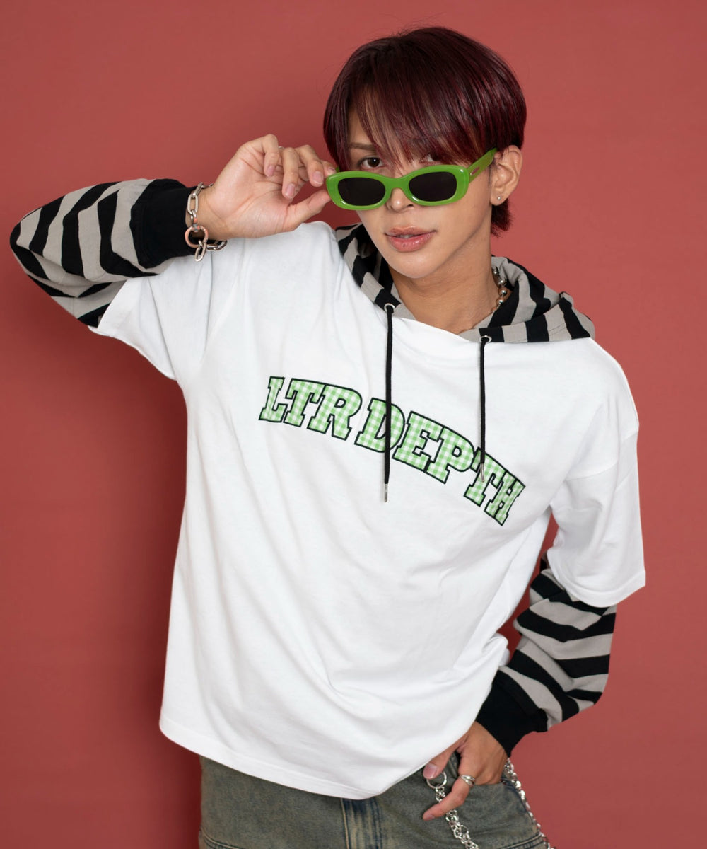 ホワイト モデル：175cm L着用