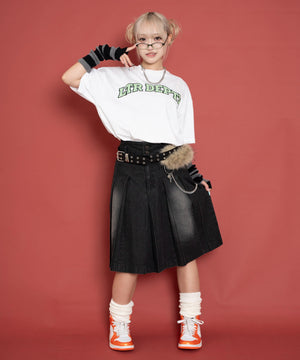 ホワイト モデル：160cm L着用