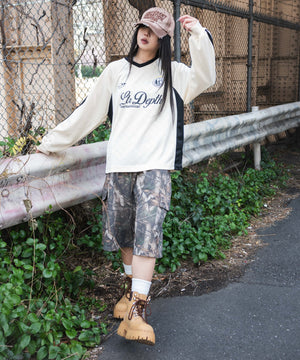 ホワイトアイボリー　モデル:160cm M着用