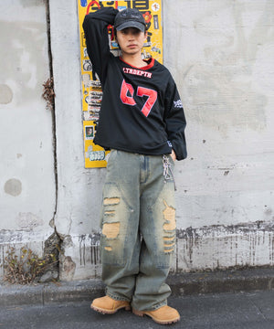 グレー　モデル:171cm L着用