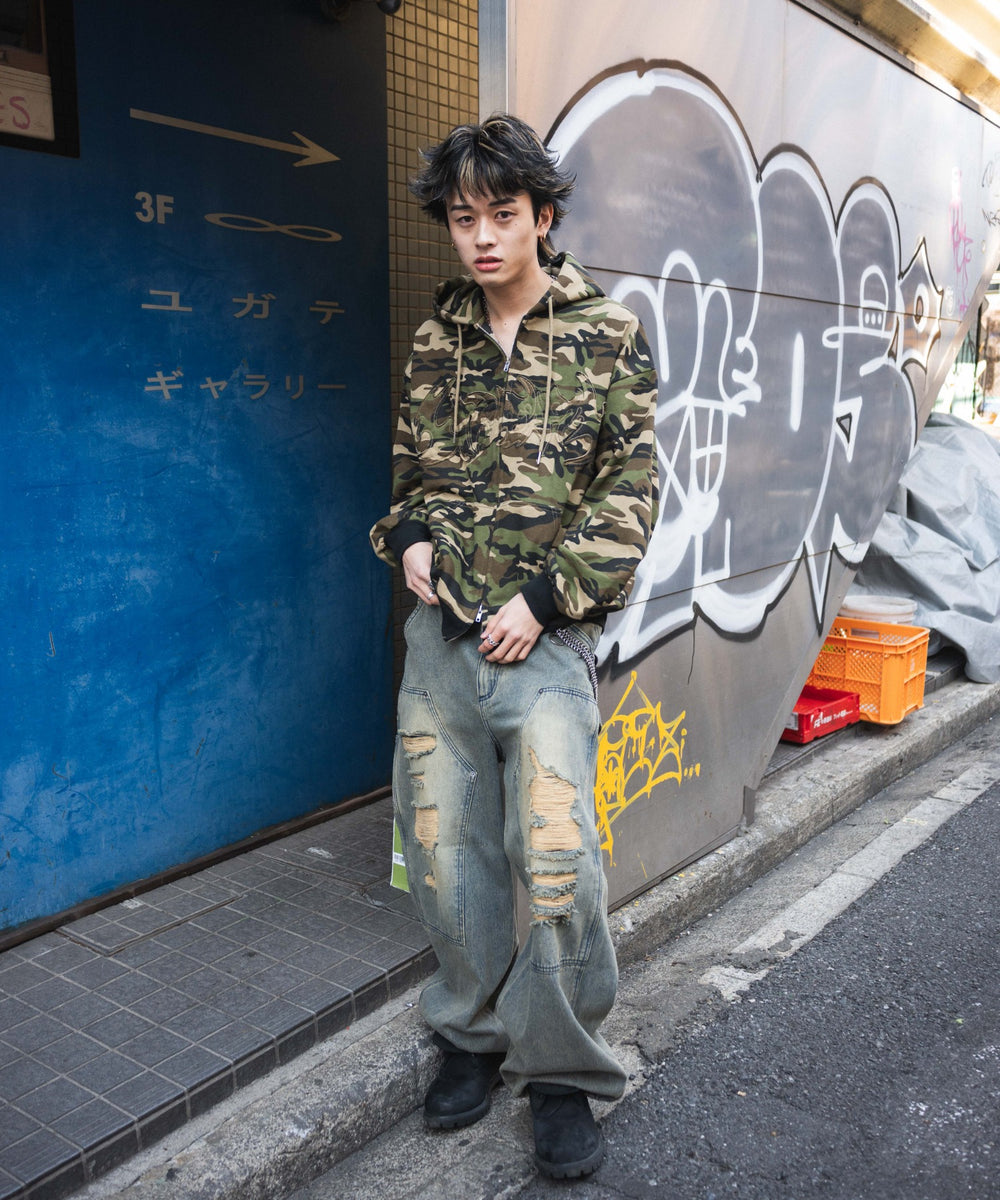 柄1 モデル:180cm　L着用 