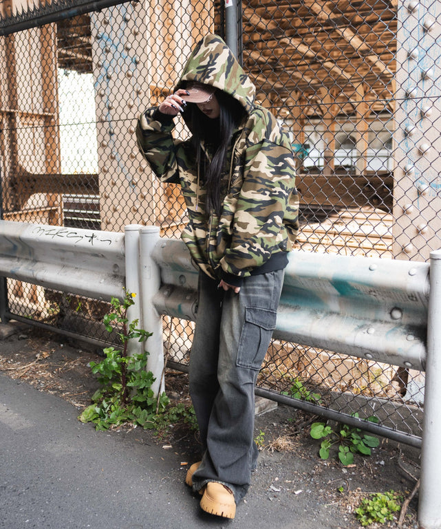 柄1 モデル:160cm　M着用 