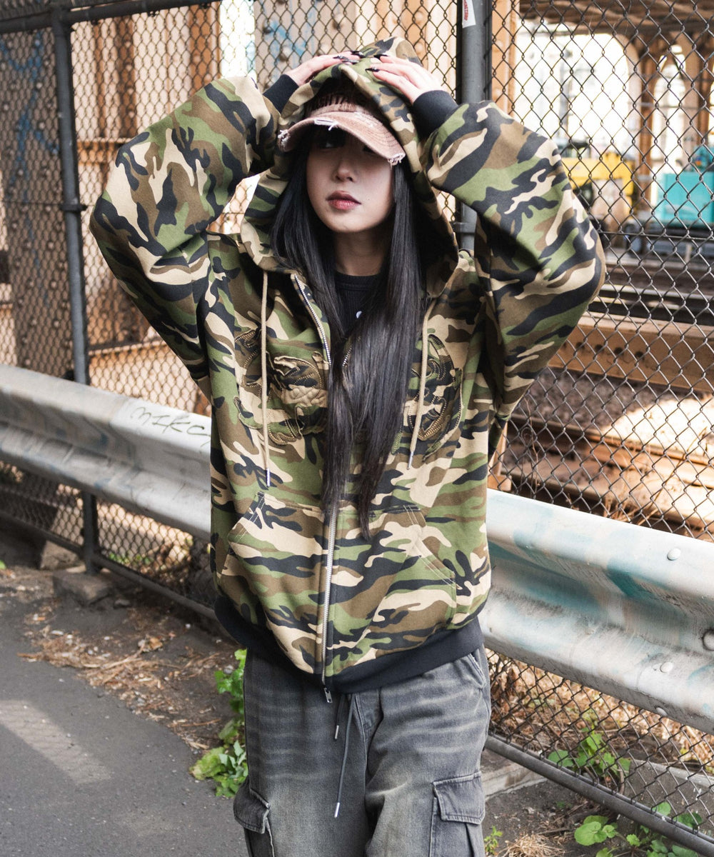 柄1 モデル:160cm　M着用 