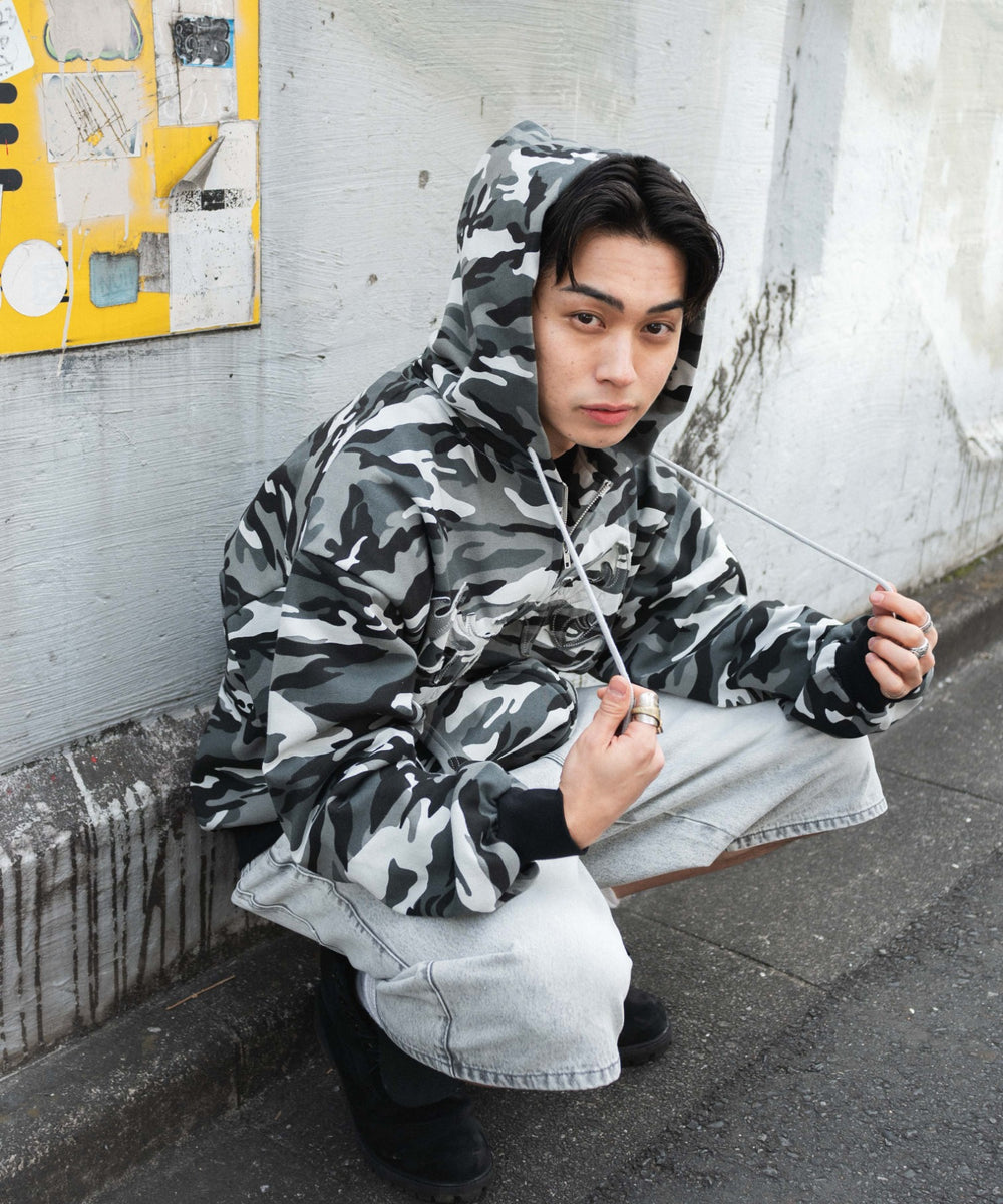 柄2 モデル:171cm　L着用 