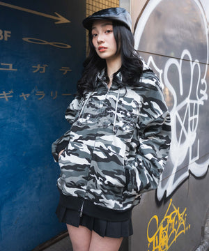 柄2 モデル:160cm　M着用 