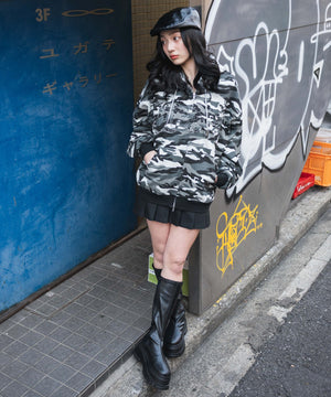 柄2 モデル:160cm　M着用 