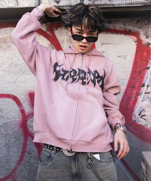 ピンク　モデル:180cm L着用