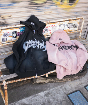 グラフィックZIPパーカー