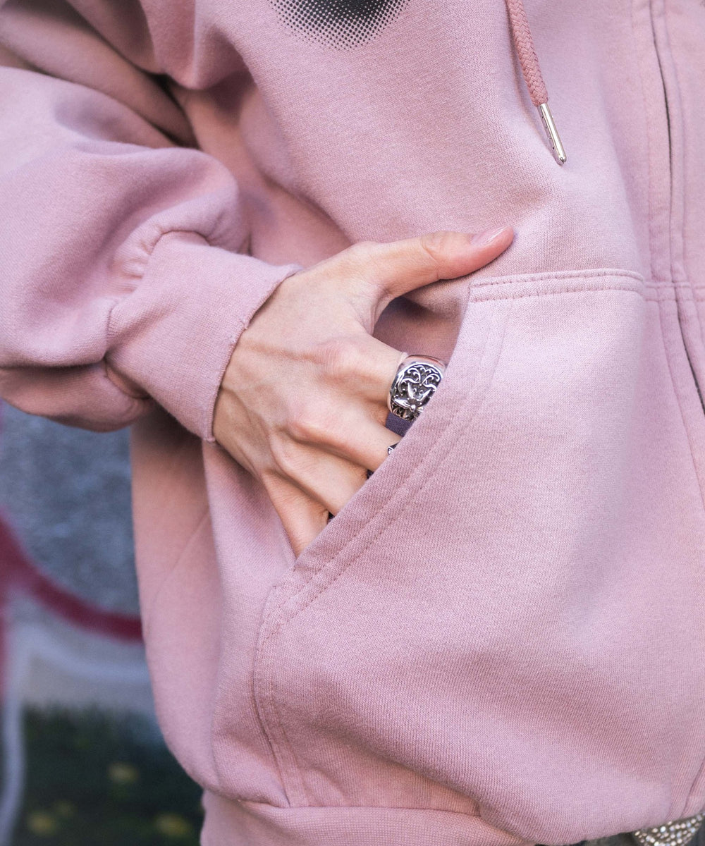 グラフィックZIPパーカー