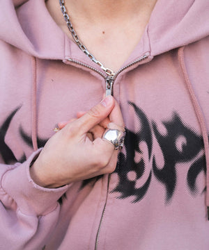 グラフィックZIPパーカー