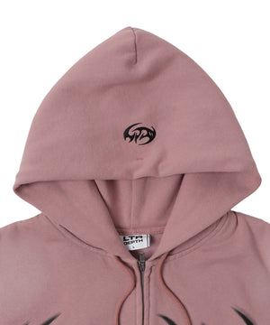 グラフィックZIPパーカー