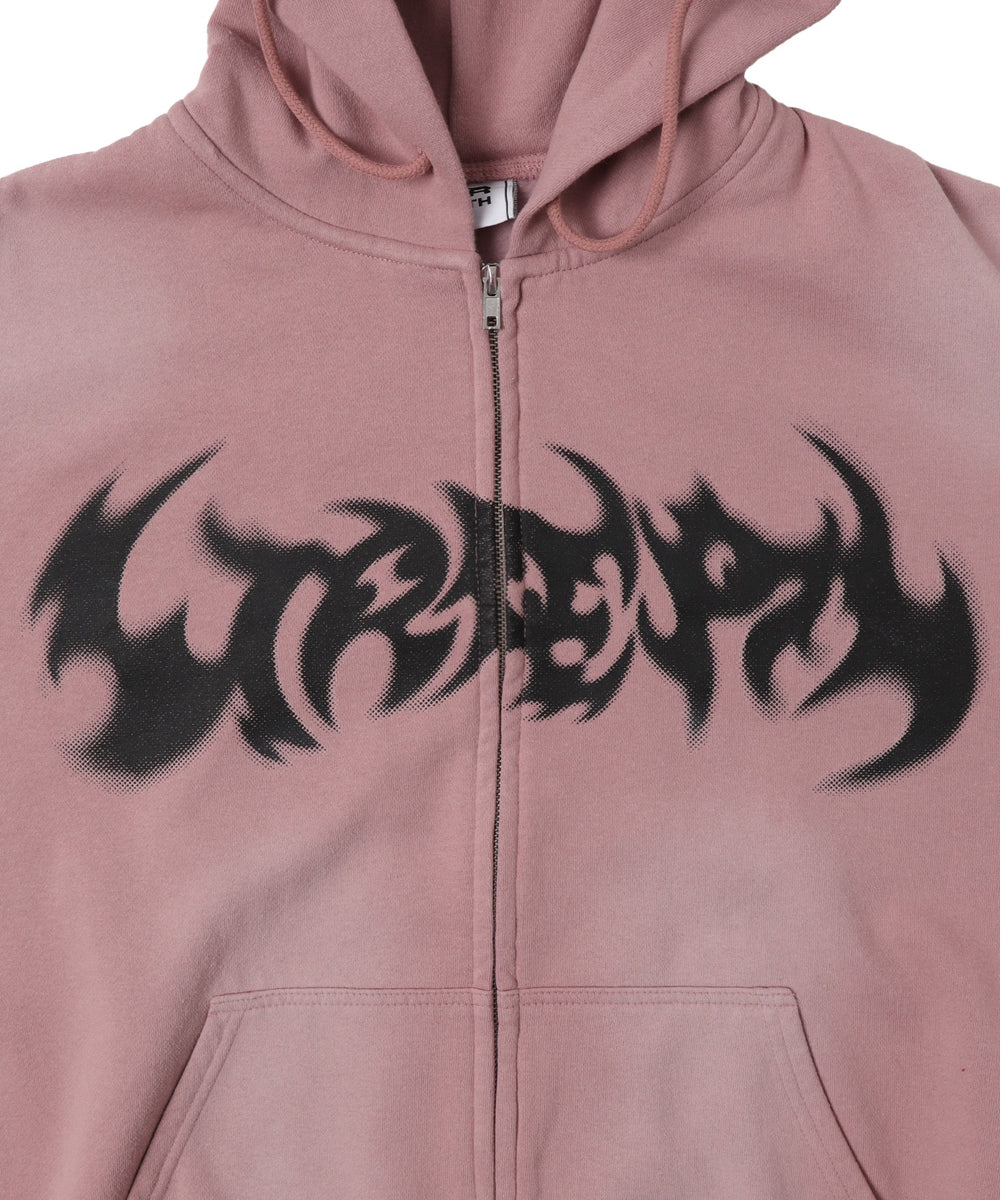 グラフィックZIPパーカー