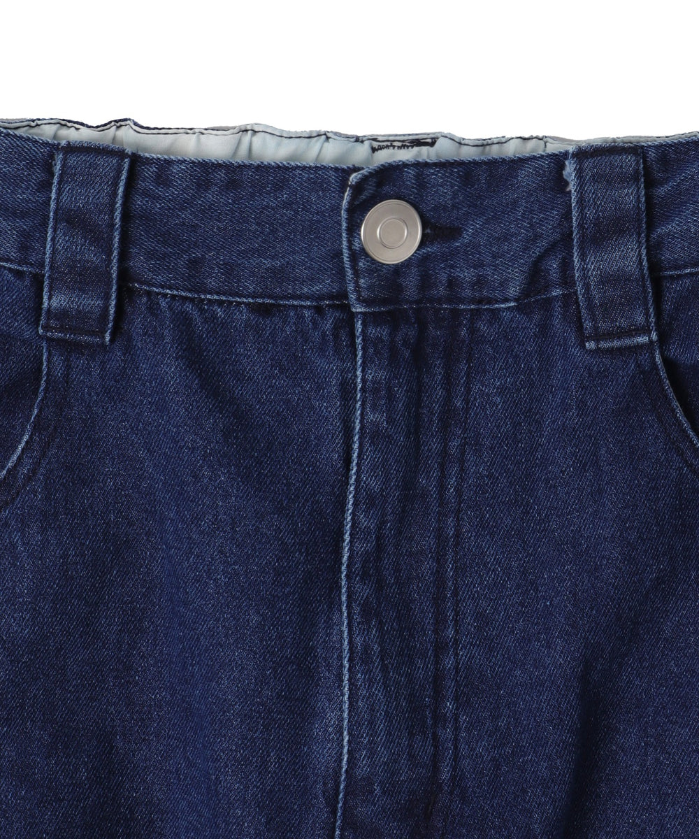 グラフィックデニムパンツ