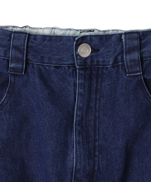 グラフィックデニムパンツ