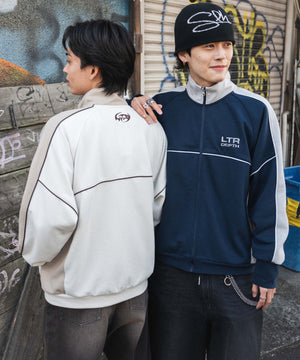 パイピングトラックジャケット