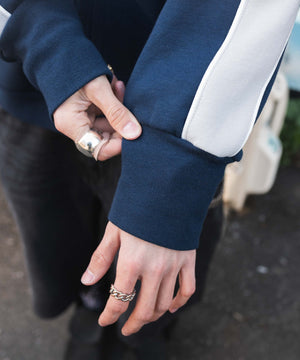 パイピングトラックジャケット