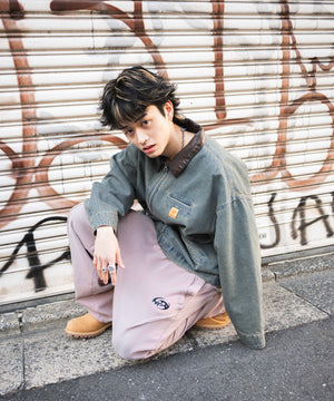 ピンク　モデル:180cm L着用