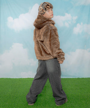 ブラウンソノタ モデル：170cm L着用