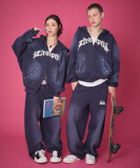 グラフィックZIPパーカー