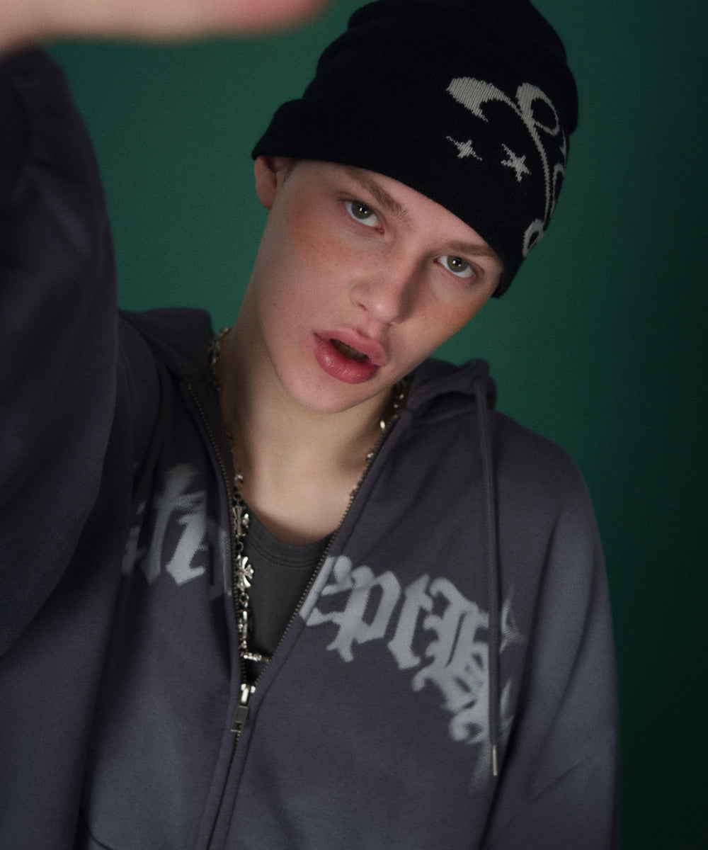 グラフィックZIPパーカー