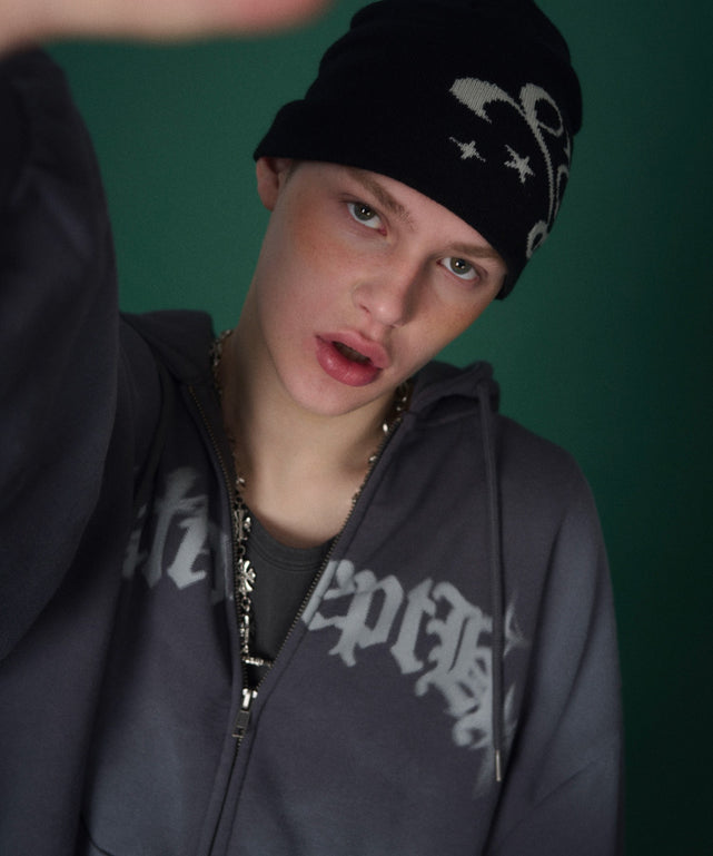 グラフィックZIPパーカー