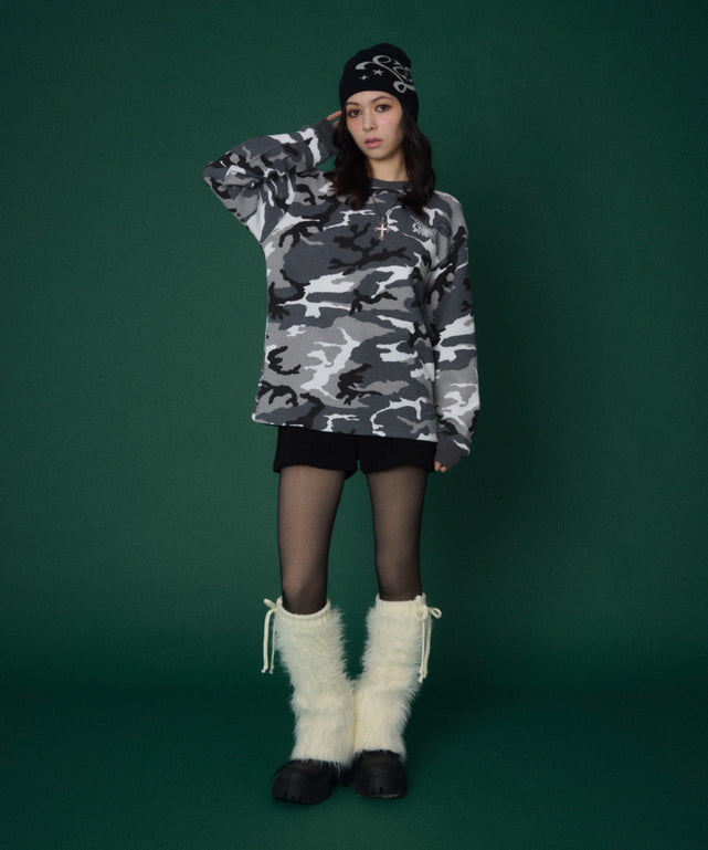 柄１　モデル：163cm Mサイズ着用