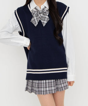 ネイビー モデル：155cm F着用