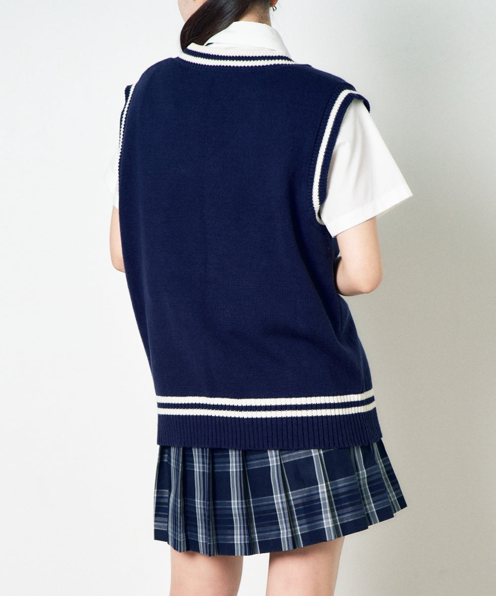 ネイビー モデル：160cm F着用