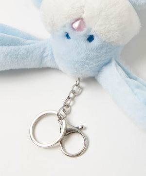 うさぎぬいぐるみキーホルダ－