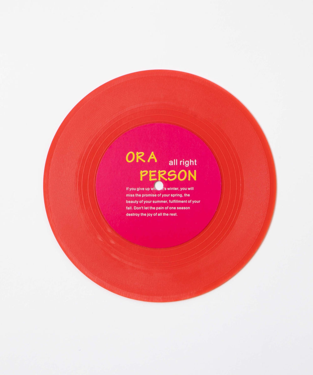 レコードウォールプレート