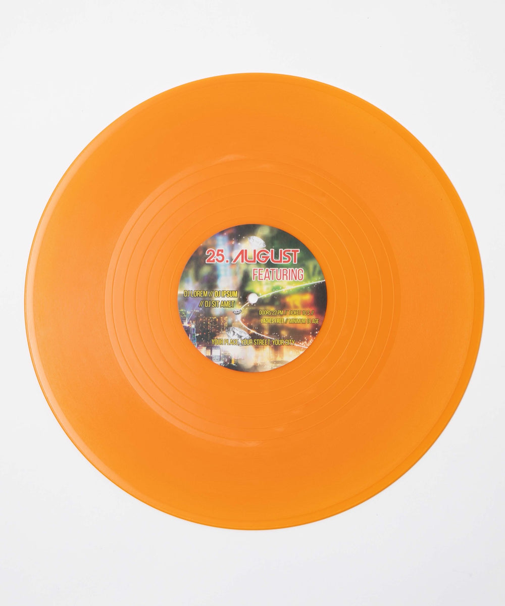 レコードウォールプレート