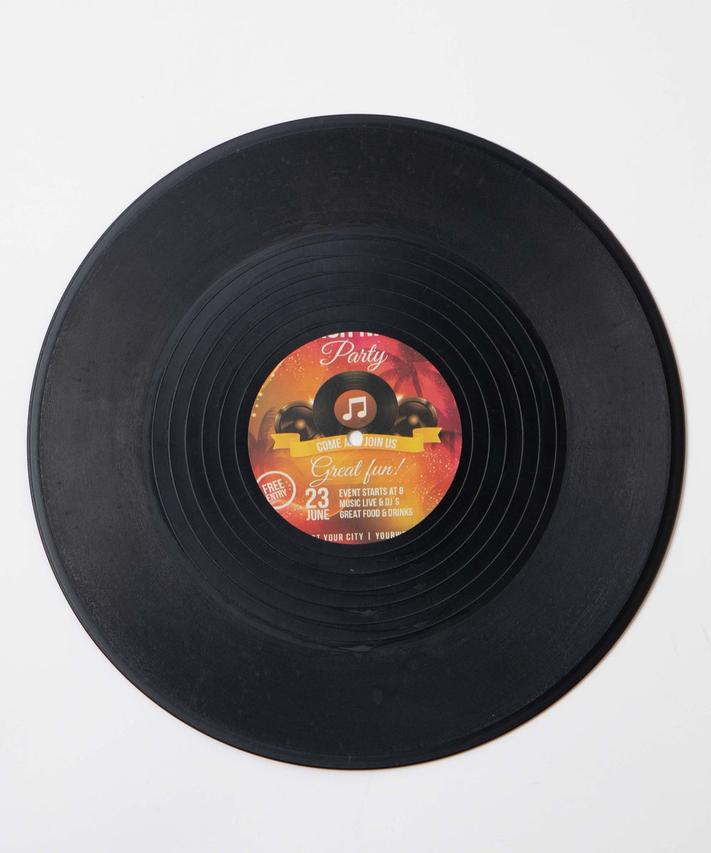 レコードウォールプレート