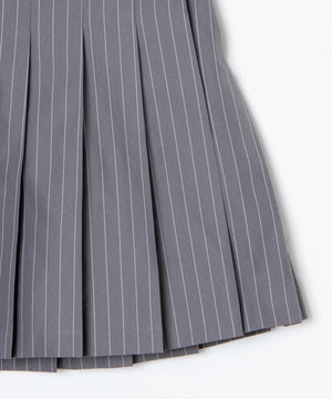 ポケット付きパターンプリーツスカート