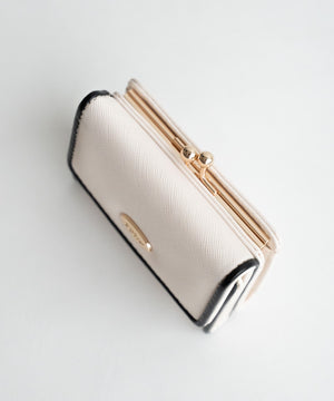 パイピングガマ口ウォレット