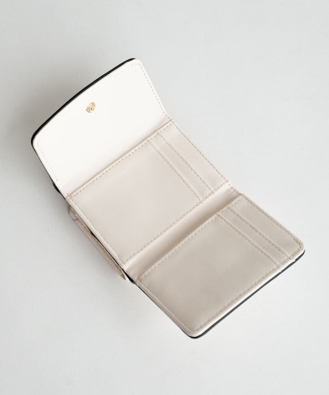 パイピングガマ口ウォレット