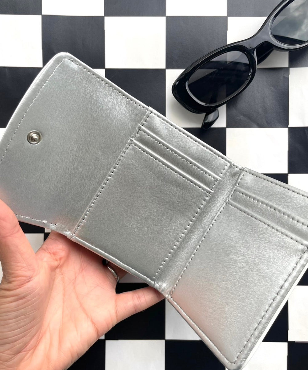 パイピングガマ口ウォレット