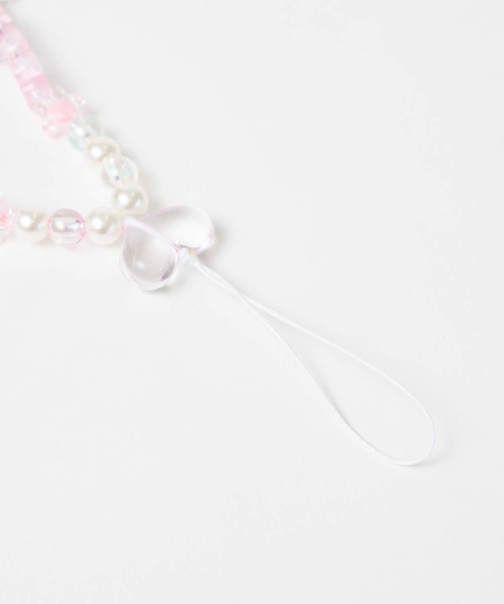 ビーズストラップキーホルダーA