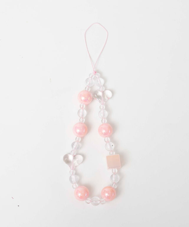 ビーズストラップキーホルダーB