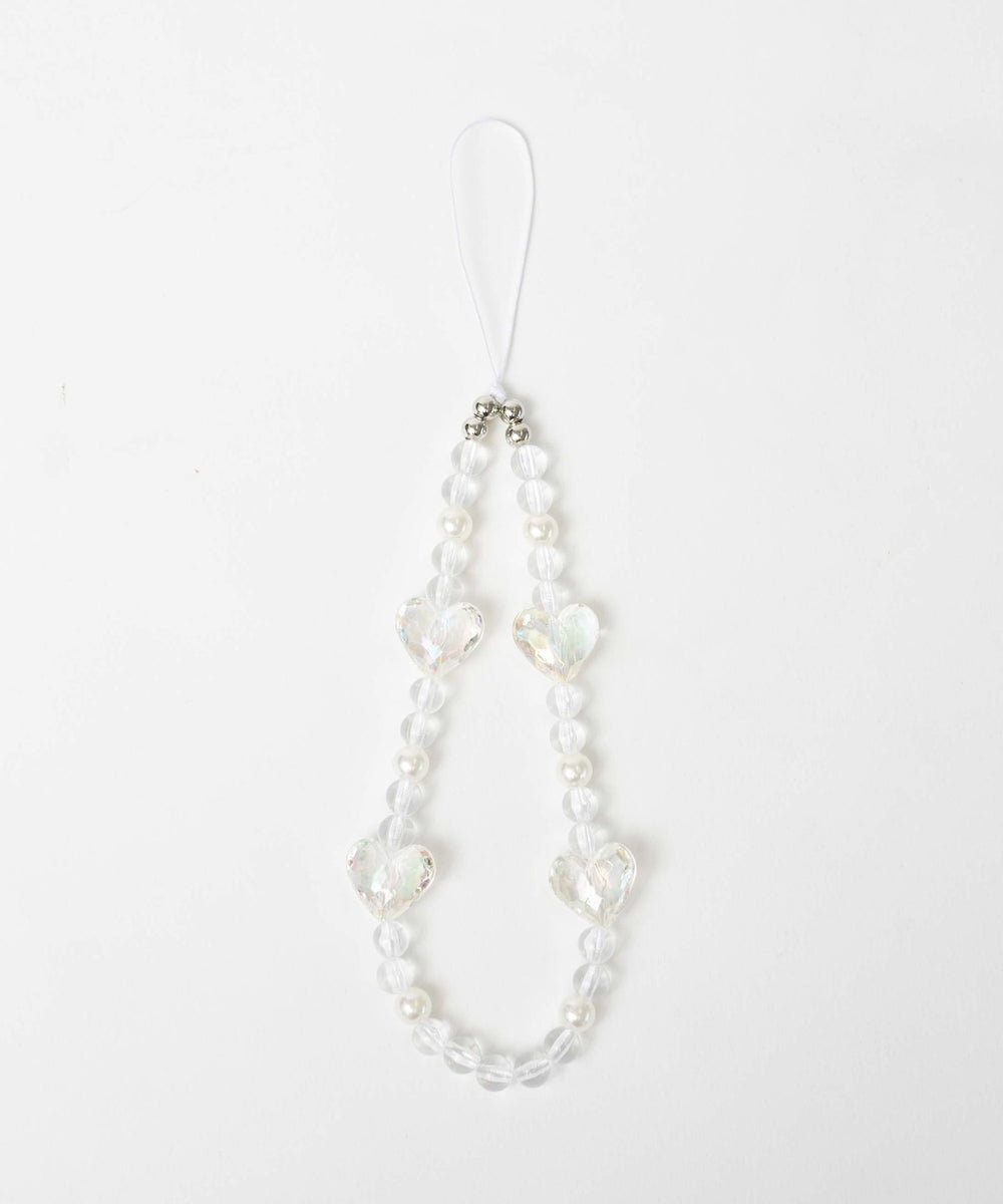 ビーズストラップキーホルダーC