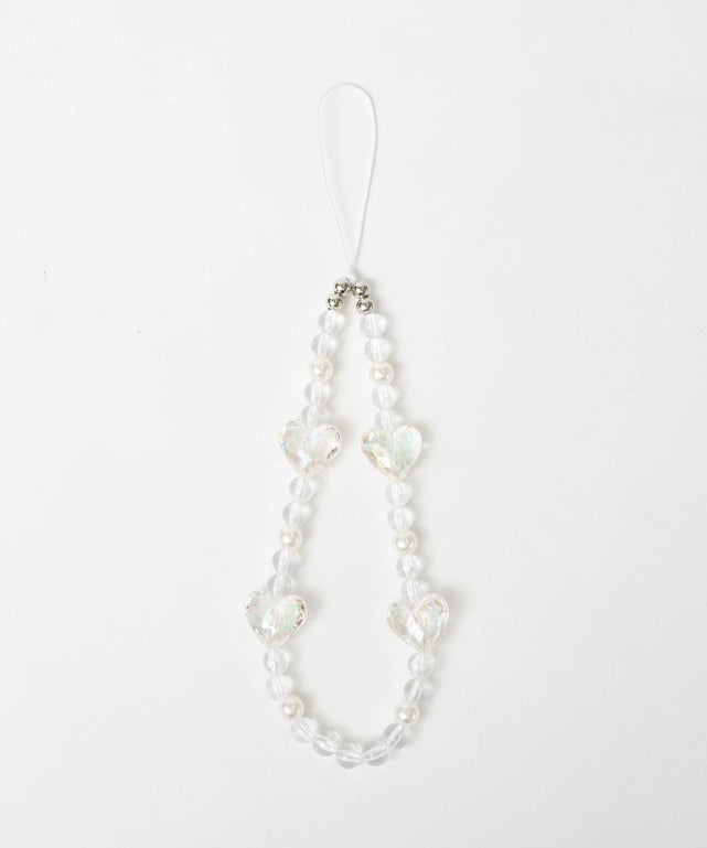 ビーズストラップキーホルダーC